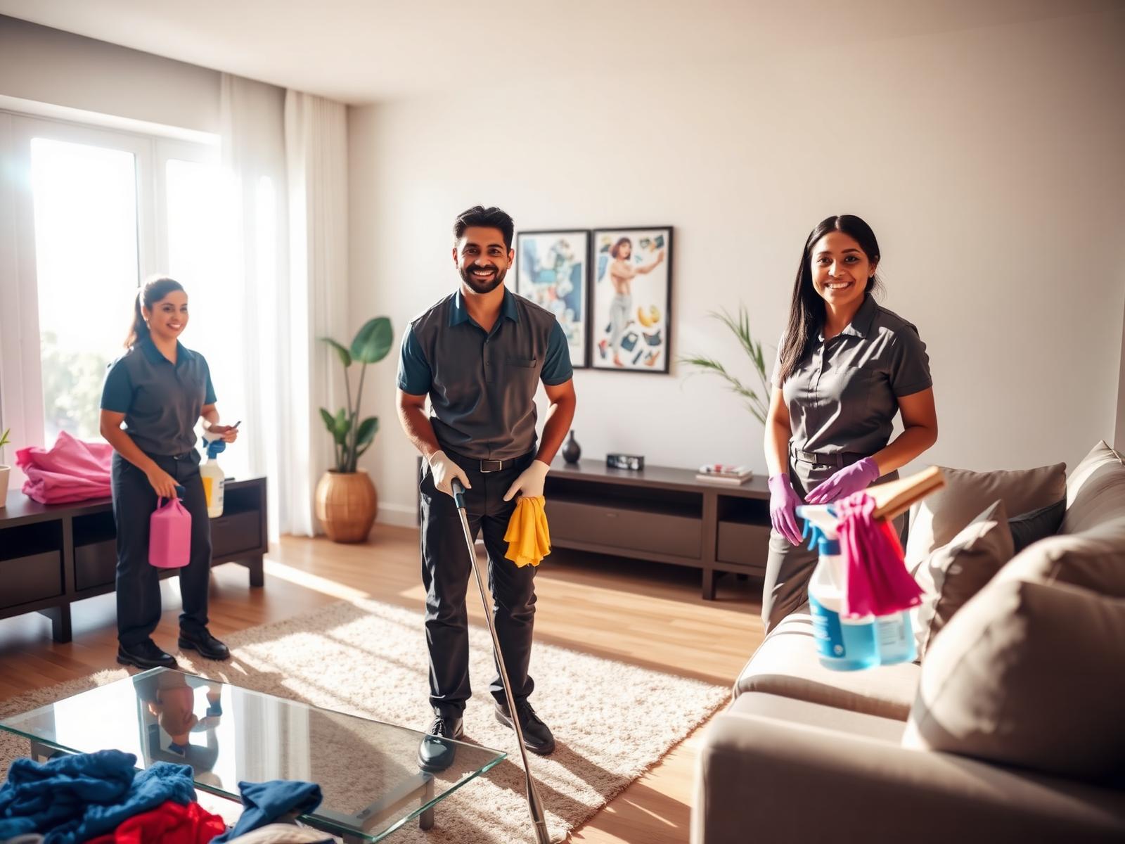 Vijaya Home Cleaning professional team in Hanamkonda